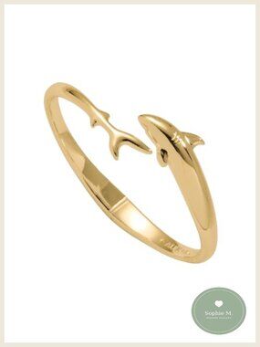 Shark Bypass Cuff Bracelet Nautical Beach Jewelry